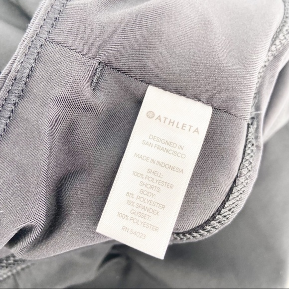 Athleta Black Laser Run Skorts Size Small - Picture 6 of 6